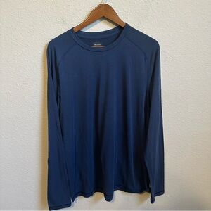 Hill City Men’s Blue Long Sleeve T-Shirt
